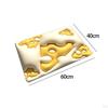 Floor Mat, Super Absorbent Bath Quick Cute Blossom Resistant 3D Floral Bathroom Carpet, for