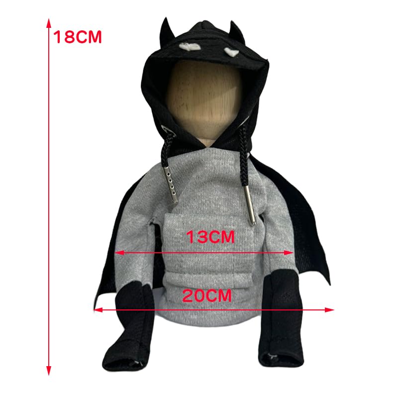 Gear Stick Hoodie Cover Batman Cool Cloak Universal Shift Knob Cover Car Decor Funny