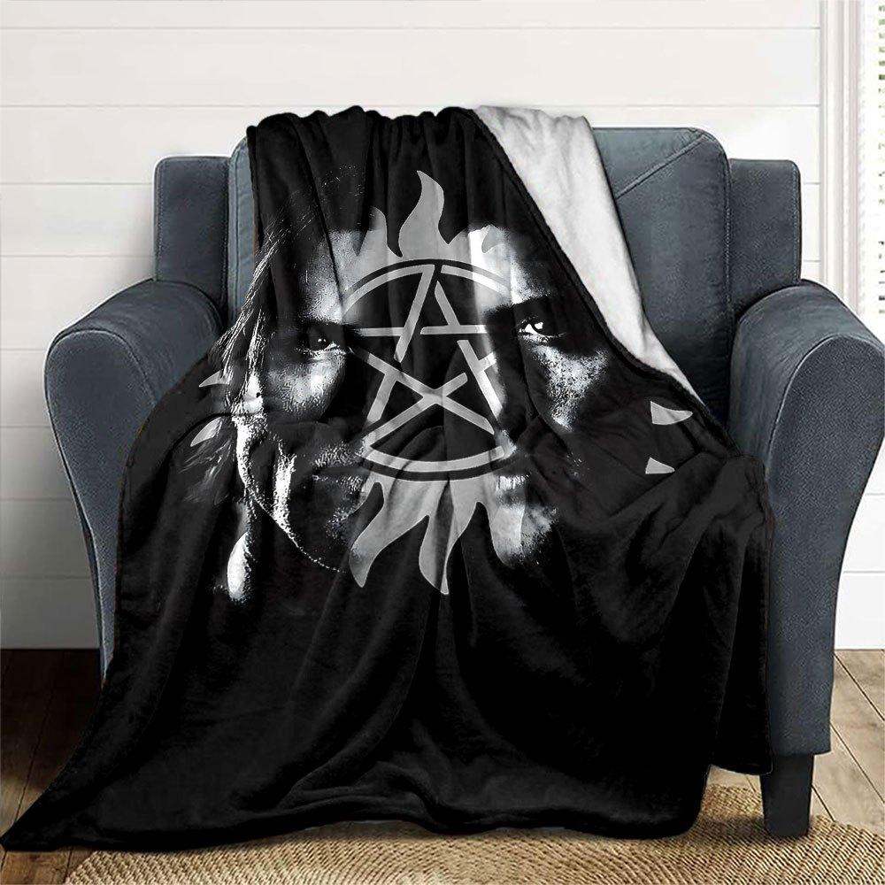 1pc Supernatural 12 Blanket Soft Warm Throw for Home, Office, Travel All Season Cozy Bedding Gift, Office Cozy Accessory