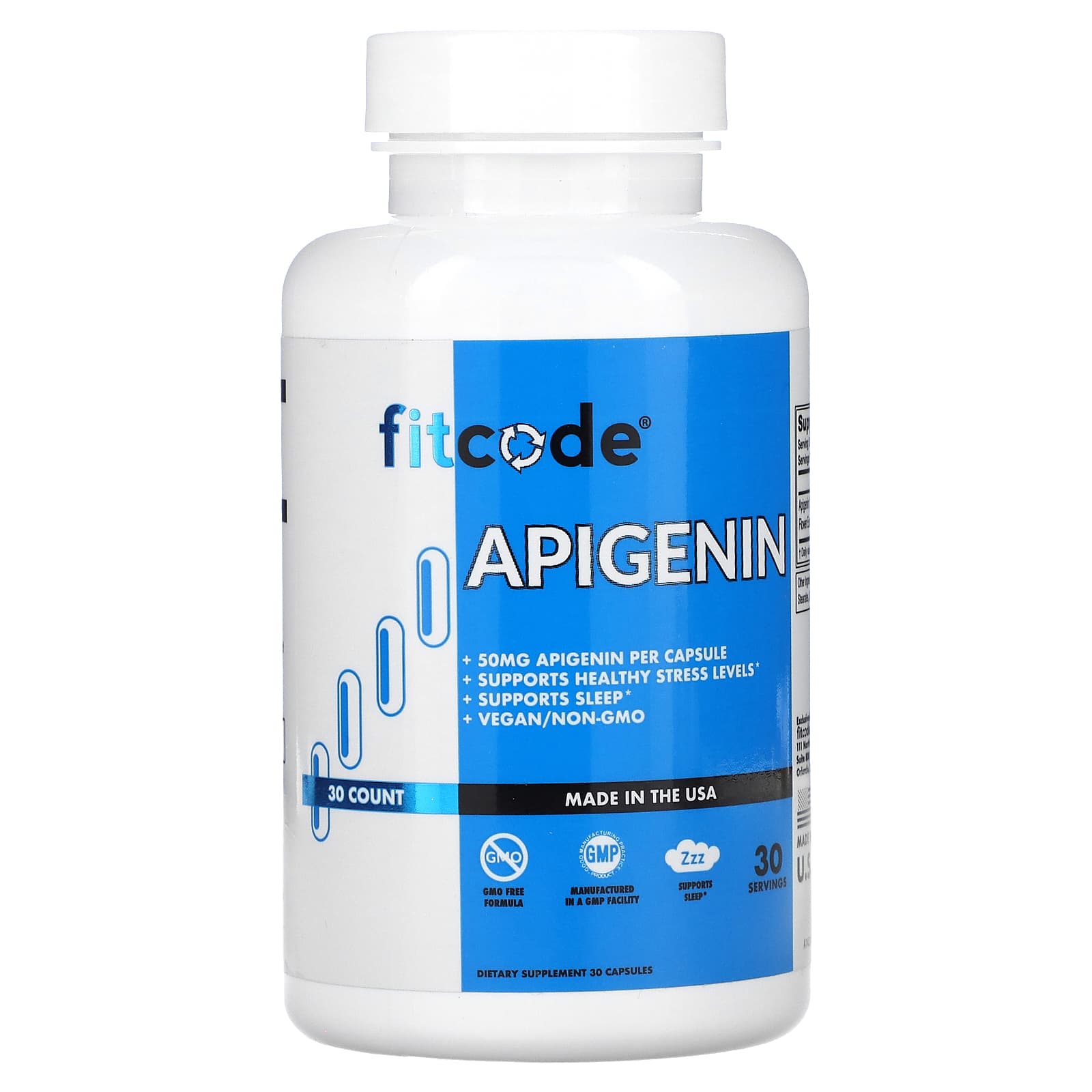 

Apigenin, 50Mg, 30 Capsules