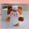 Resin Adorable Plush Animal Keychain Plush Material For Bag Accessories Charm
