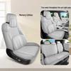 Equation Leopard Titanium Seat Covers: Full Coverage, Breathable, Universal, 2025 Model, Four Seasons, 7-Seater.