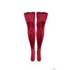 100.00kg Christmas New Year Red Lace Stockings Hollow Out Bow Mid-High Tube Slimming Foreign Trade Extra Large Women Clothes Tide