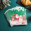 Cartoon Christmas Santa Paper Napkins - Square Theme for Restaurant Parties
