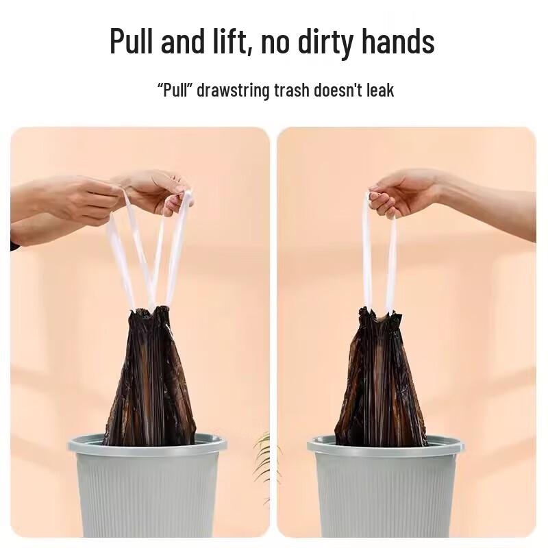 MIAOJIE Large Drawstring Trash Bags