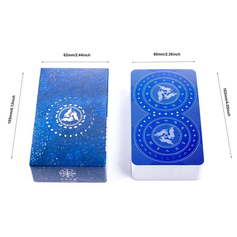 78Pcs Tarot Lunalapin Rabbit Tarot Deck Tarot Cards Tarot Card Game Party Game