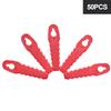 25/50 PCS Grass Mowing Blades Replacement Scratch-Resistant Plastic Grass Trimmer Blades for L85 Sawtooth Trimmer Accessories