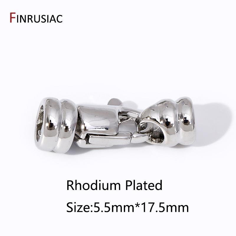 Trendy 18K Gold Plated Brass Pearl Clasps Connector,Beads End Clasps Fastener Connector For DIY Jewelry Making Accessories
