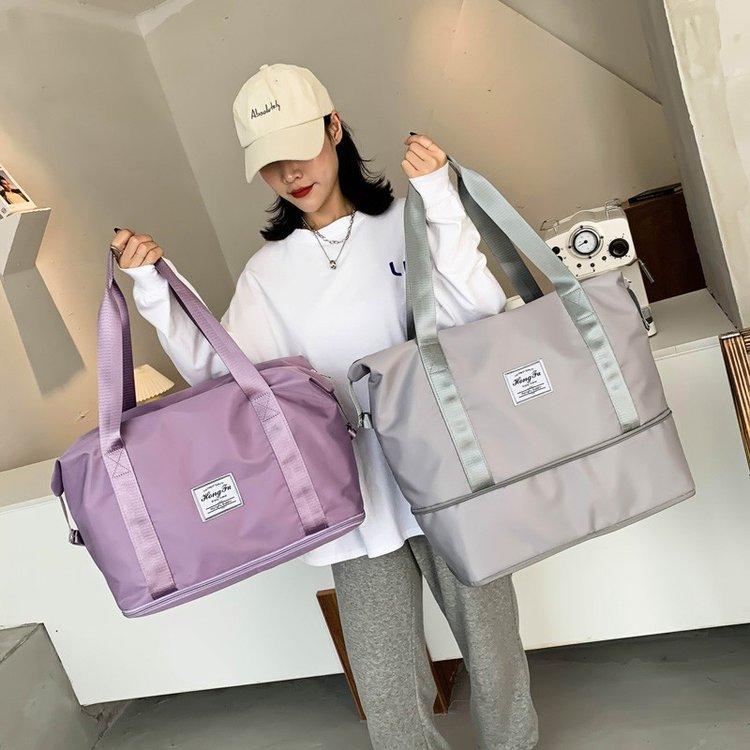 Hand-in-line Travel Bag Large Capacity Sports and Leisure Fitness Bag Fashionable Outdoor Travel Storage Bag