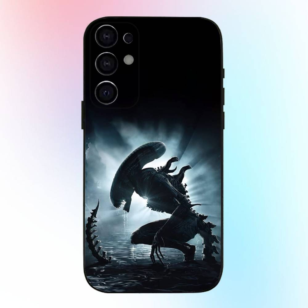 A-Alien X-Xenomorph P-Predator Phone Case For Samsung S25,S24,S21,S22,S23,S30,Ultra,S20,Plus,Fe,Lite,Note,10,9,5G Black Cover