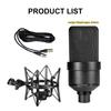TM103 26/34mm Mic Core Condenser Microphone with Shockproof Holder Full Metal Design Cardioid Mic For Professional Recording