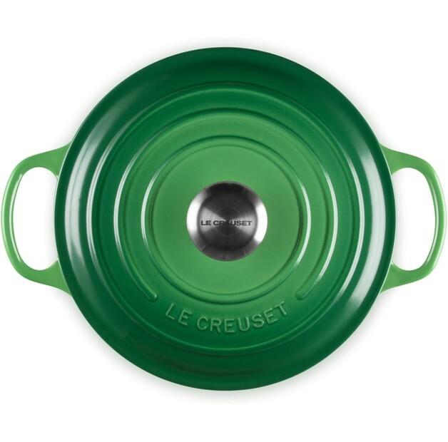 Le Creuset Signature Round Casserole 24 Cm Bamboo Green 4.2 L (21177244082430)