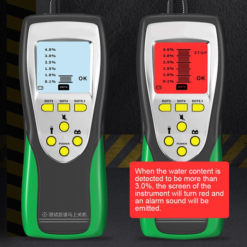 DY23B Car Brake Fluid Liquid Tester LCD Digital Oil Quality Detector LED Brake Fluid Test Instrument Oil Quality Diagnostic Tool