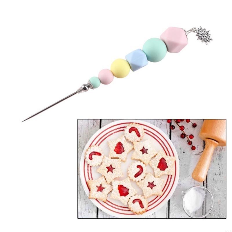 

Sugar Stir Needle Scriber Needle for Picking Up Decorative Design Lightweight X3UC CN