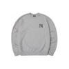 MLB Sweatshirts Unisex Gray Crew Neck Moderate Regular 3AMTV0741-50MGS