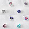 Copperchristmas Series Santa Claus Star Heart Bead Fit Original Bracelet Diy Fine Charm Jewelry Gifts For Women Accessories