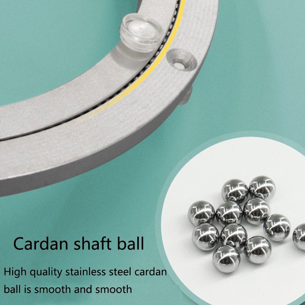 Rust Resistant Rotating Bearing Base Quiet Round Table Swivel Plate Home