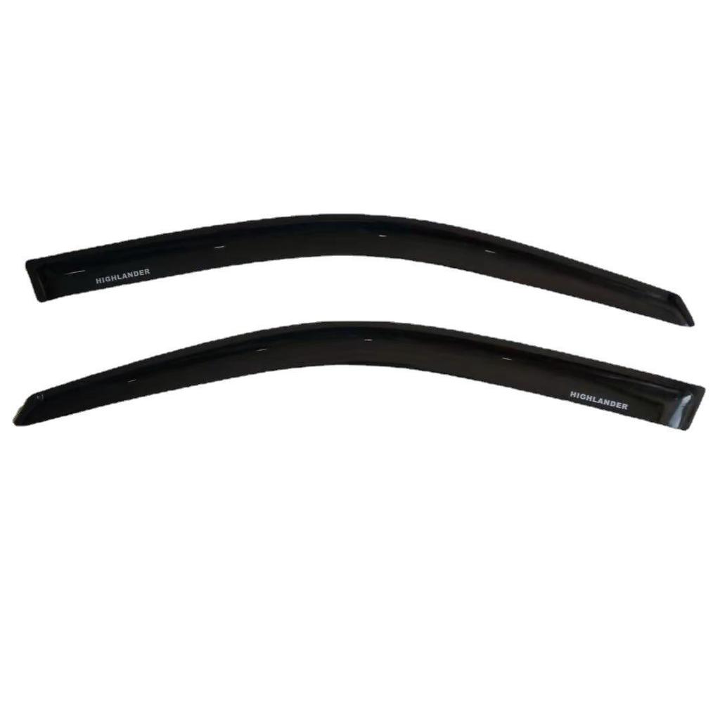 Fits 98-07 Highlander Acrylic Rain Shield Eyebrow Deflector