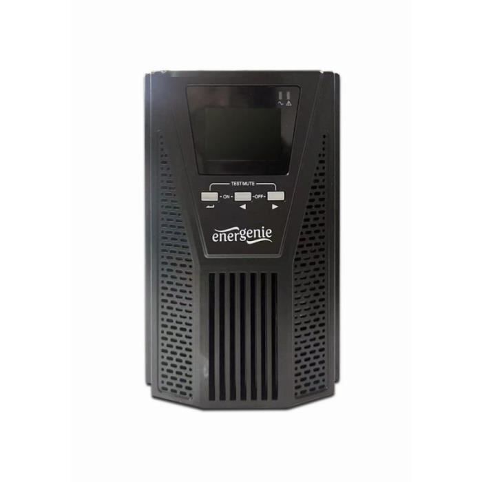 UPS en ligne - Gembird - 2000VA - 3xIE C - 2xSchuko - Interface USB