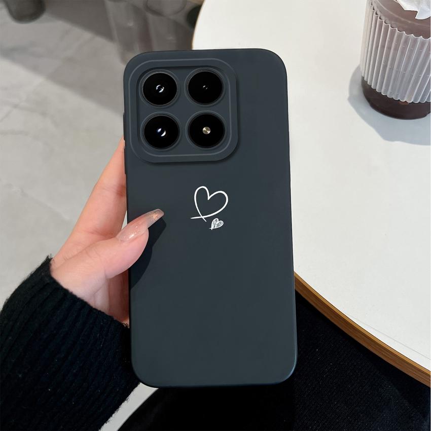 Multicolored Love Heart Patterns Phone Case For Xiaomi 17 15 15T 14T Pro Poco M7 M8 F7 F8 C71 C75 Shockproof Silicone Back Cover Shell For Xiaomi Capa
