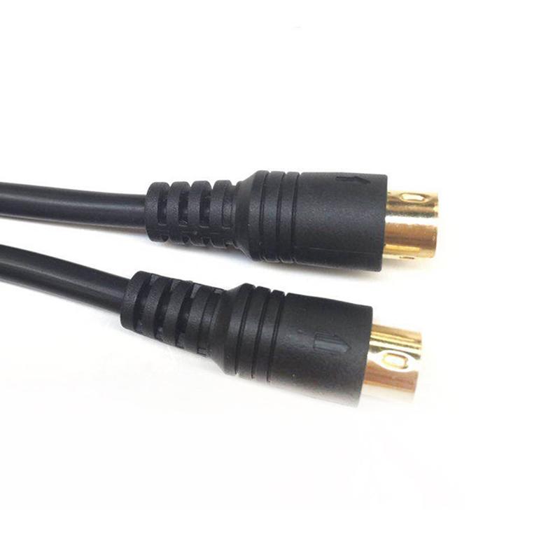HD S-Video Cable Gold Plated MINI DIN 4PIN SVideo AV Audio Wire for Home Theater DSS receivers VCRs DVRs PVRs DVD Players Cable