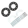 9 Holes Sprocket Mount Kit Aluminium Alloy Backing Plate Reinforced Washer Kit for 49‑80CC Electric Bicycle Motorcycle