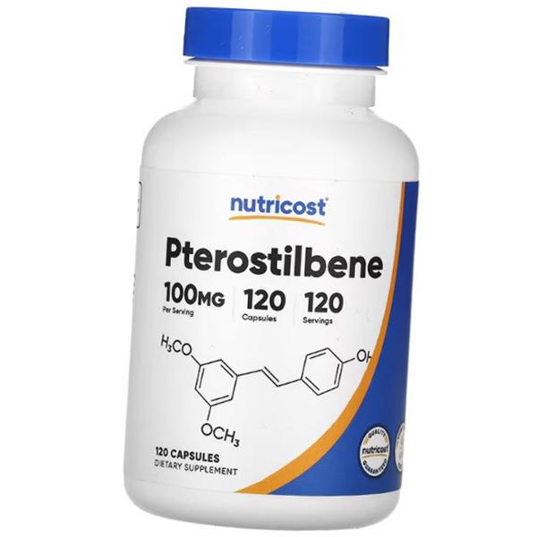

Птеростильбен, Pterostilbene 100, Nutricost 120капс (70647009) 120caps