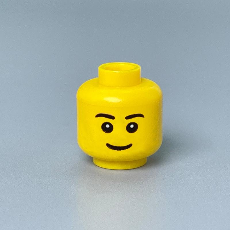 

Набор голов минифигурок из строительных блоков – Выражения лиц в жёлтом