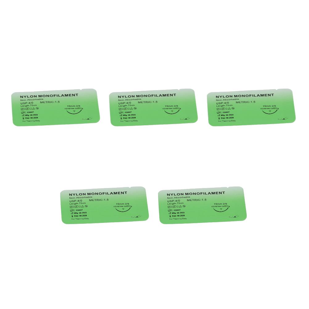 1-4Set Medical Students Suture Practice Kit Surgical Training with Skin Pad Model Tool Set Educational Teaching Equipment