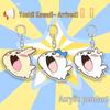 Chiikawa Usagi Acrylic Keychain - Cute Small Hachi-kko-i Pendant Gift