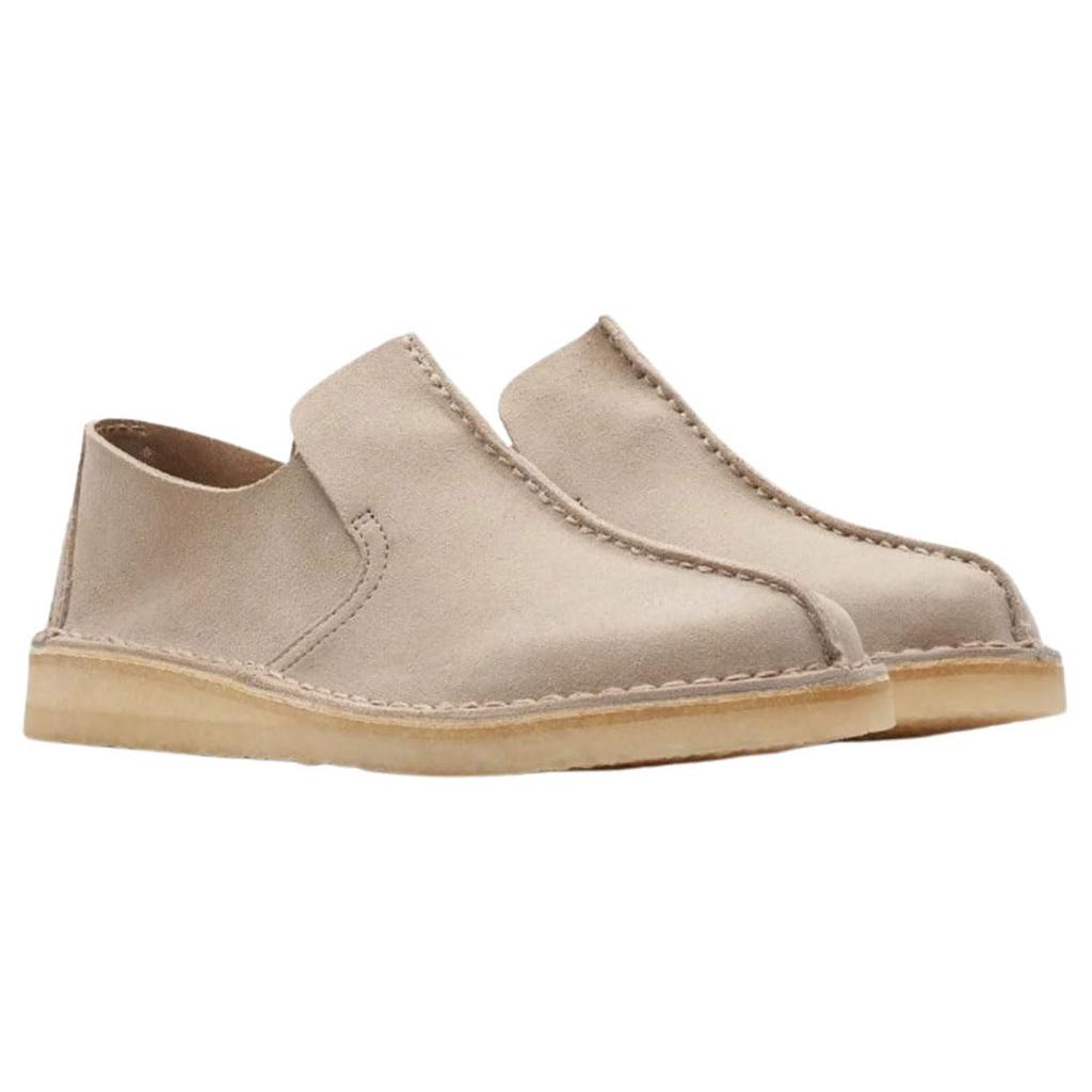 Shoes Loafers Desert Mosier Beige Suede Casual Desert Mosier