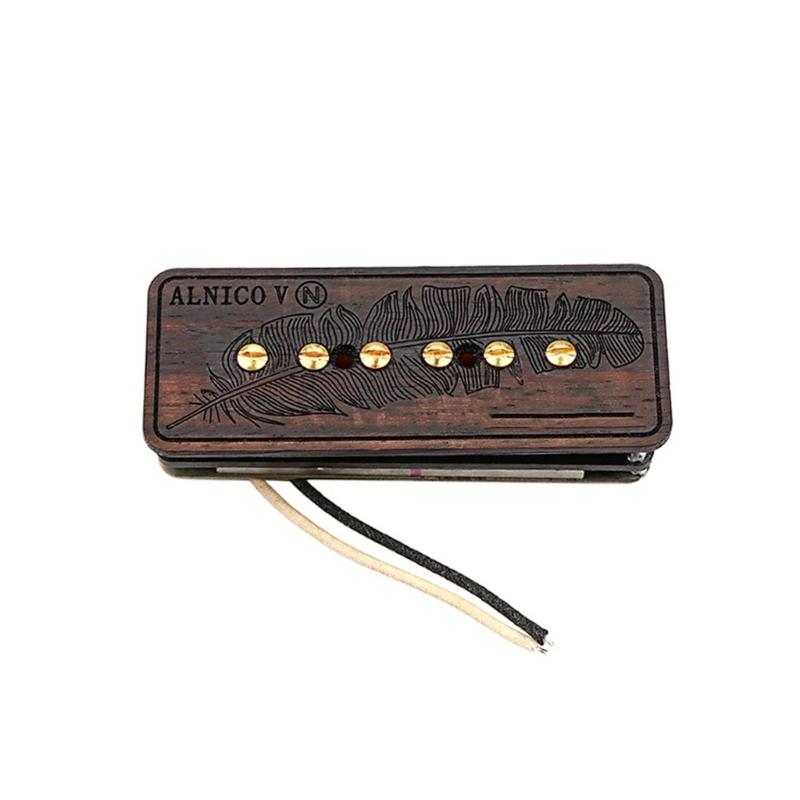 Single Coil Pickup Guitar Bridge Pickups 50mm Alnico V Magnet Pickups for Guitar Electric Guitar Bridge Parts 1