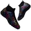 Scarpe da Calcio Professionali High-Top da Uomo, Tf, Chiodi Spezzati (Riferimento alle Tacchette), Unghie Corte (Riferimento ai Borchie), Allenamento su Erba Sintetica,