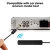 5M Universal Car Radio FM Antenna Signal Amplifier Booster High Gain Enhanced Reception for Auto Marine Boat RV Vehicle 12V