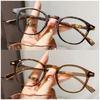 Retro Small Round Reading Glasses Anti-blue Light Eyewear  for Women Fashionable Personalized Glasses  New in