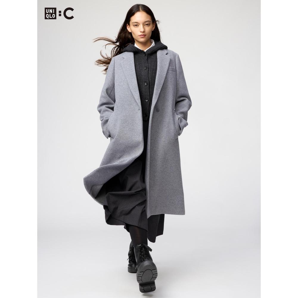 Uniqlo Long Coat Model