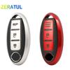 Leather Tpu Shell Car Key Cover Case For Nissan Qashqai J10 J11 X-Trail T31 T32 Kicks Tiida Pathfinder Murano Note Juke Infiniti