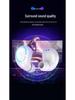 Waterproof Bluetooth 5.0 Sports Earphones: Dual Ear Stereo Mini Wireless with In-ear Charging