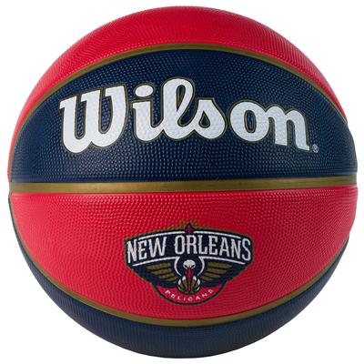 Wilson NBA Team New Orleans Pelicans Ball, Unisex Red Basketball