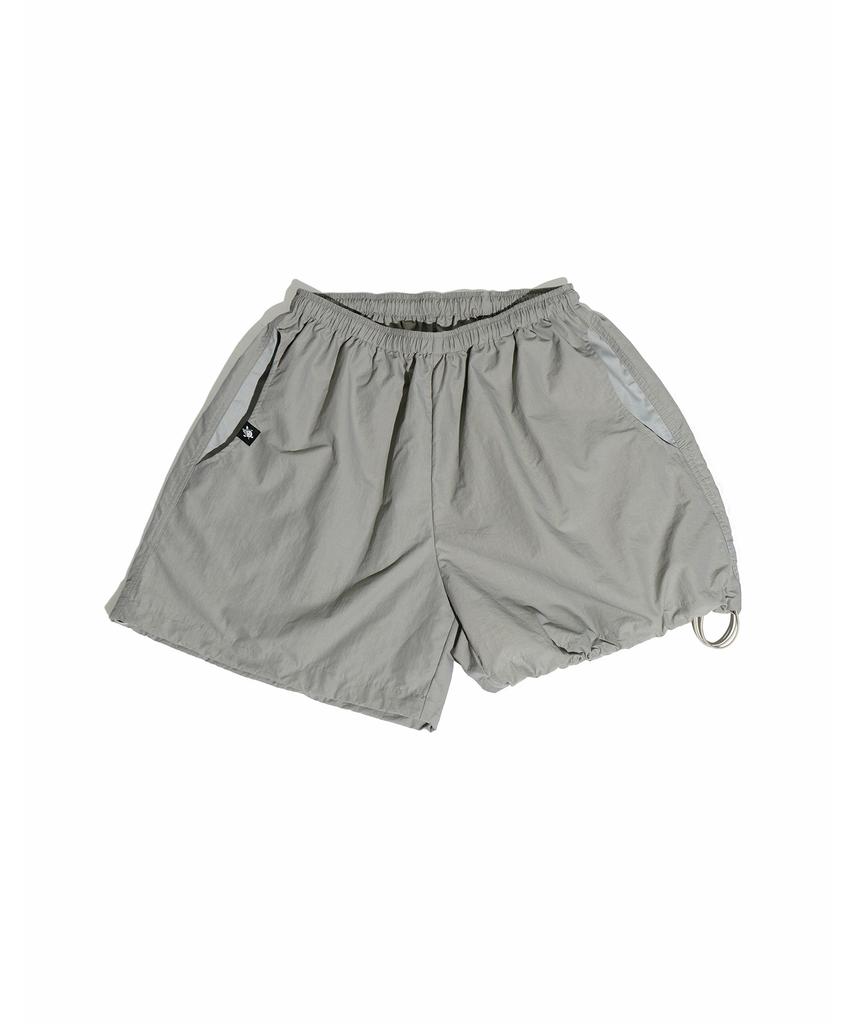 WHILE Half Balloon Climbing Pants Summer Hiking Shorts With String (Stone Grey)