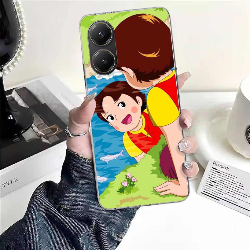 Heidi Cute Cartoon Soft Phone Case For Xiaomi Redmi 15C 15 13C 13 Poco X5 X6 X7 F7 Ultra M7 12C 12 10 10C 9C 9A 9T 9 Fundas Poco