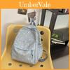 Flower Pattern Student Leisure Backpack For Daily Use