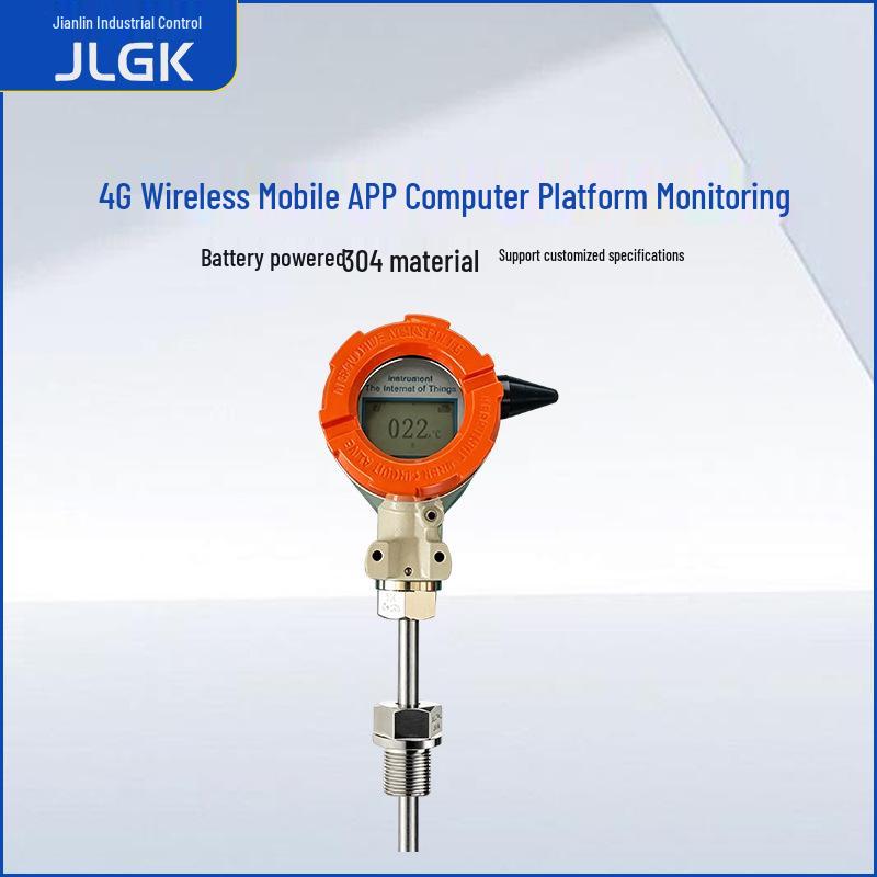 Wireless Battery-Powered 433MHz Temperature Transmitter and Sensor for Pipeline Monitoring
