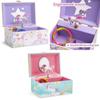 Unicorn Children's Music Box Jewelry Organizer New Year Birthday Gift Multifunctional Ce Certified