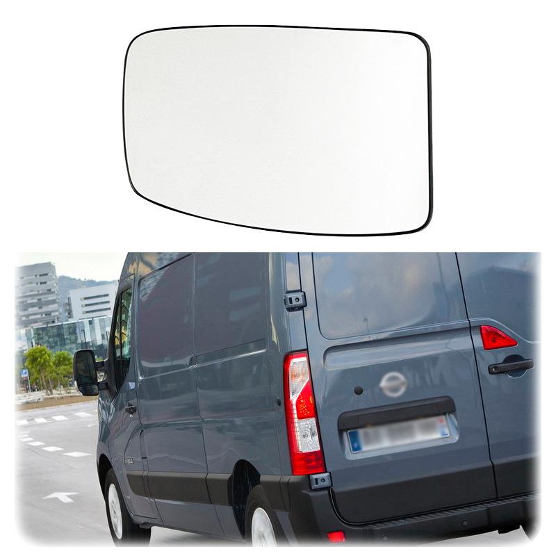 For Nissan NV400 Renault Master Opel Movano Reflective Glass Rear View Lens Heating Replacement
