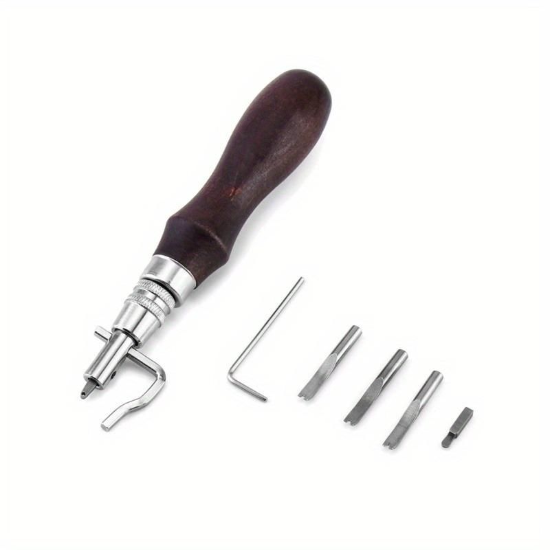 

Многофункциональный 7-в-1 точилка для кромок, набор инструментов для рукоделия Edge Presser Edger с регулируемым профессиональным швейным слотером и скошенным кромкогибом 1set