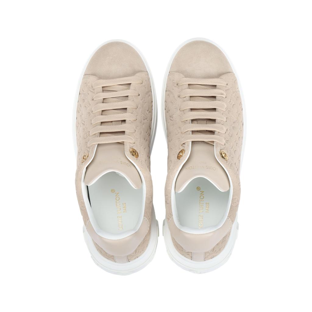 Louis Vuitton Time Out Sneakers 'Beige Minimonogram' Women's 1ABR2I