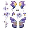 Moon Body Art Wings Fake Tattoo Temporary Tattoos Flowers Tattoo Stickers Butterfly Tattoo Stickers
