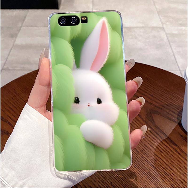 Case For Huawei P10 VTR-L09 VTR-L29 P10 Plus VKY-L09 VKY-L29 Casing Luxury Cute Love Rabbit Funny Clear Soft Silicone Phone Case