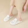 Outer wear bag head slippers breathable mesh Birkenstocks women's 2025 spring new thick-soled one-pedal half slippers
